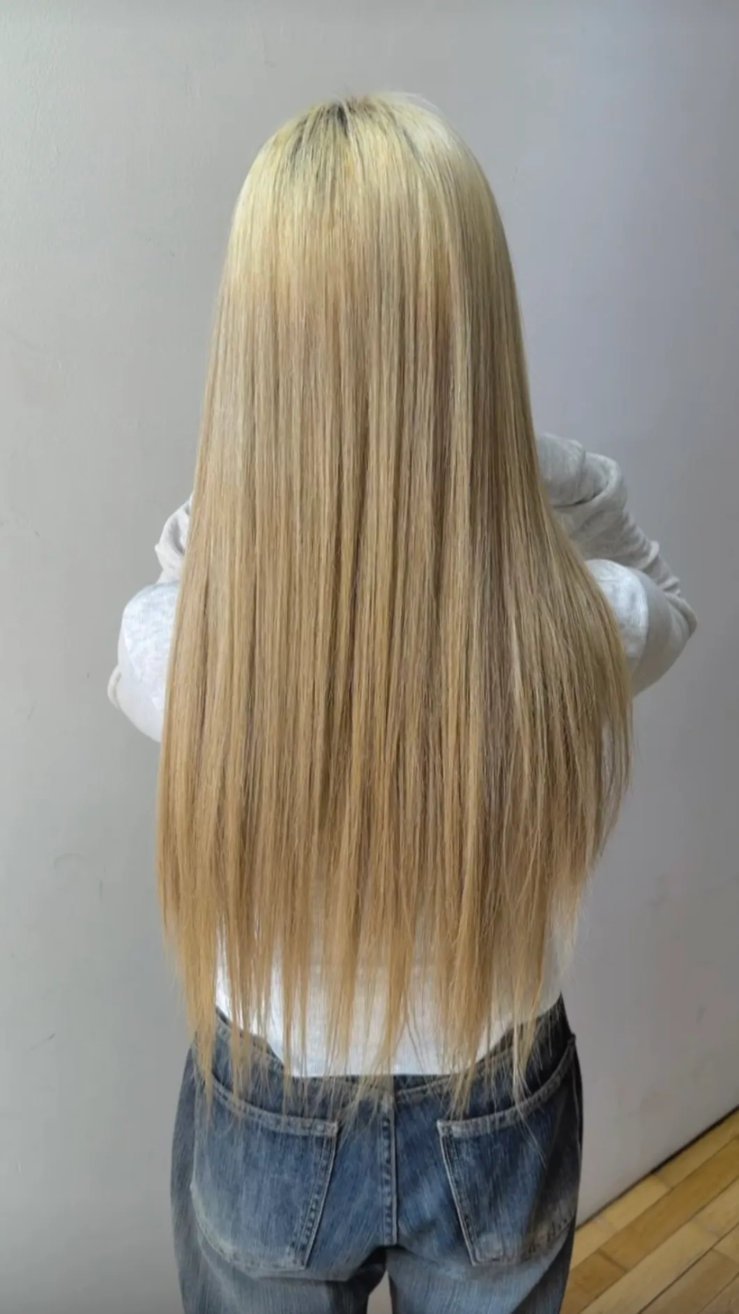 RARIEN Myeongdong — 24K gold keratin treatment, finished K-glass hair
